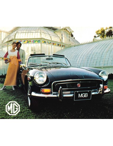 1971 MG MGB GT BROCHURE ENGELS