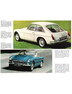 1971 MG MGC GT BROCHURE NEDERLANDS 2
