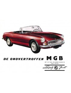 1967 MG MGB PROSPEKT NIEDERLÄNDISCH
