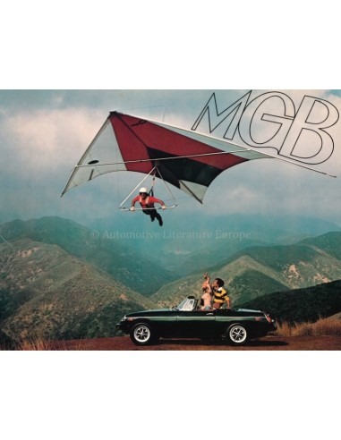1976 MG MGB BROCHURE ENGLISH