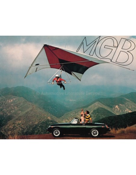 1976 MG MGB BROCHURE ENGELS