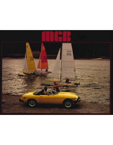 1978 MG MGB BROCHURE ENGELS