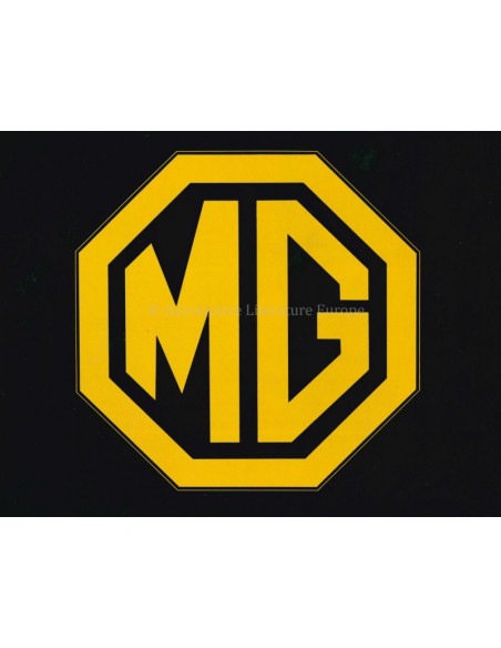 1979 MG MGB BROCHURE ENGLISH