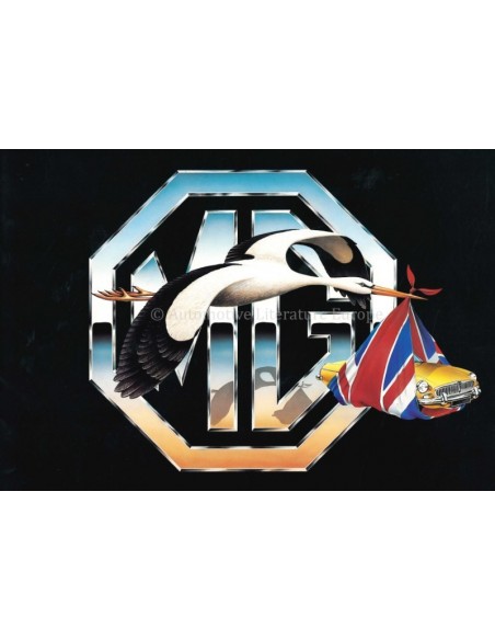 1991 MG MGB BROCHURE ENGELS