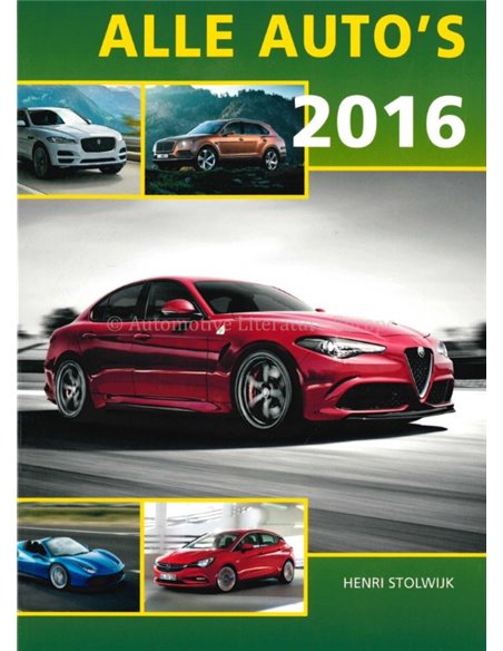 2016 KNAC AUTOJAARBOEK NEDERLANDS