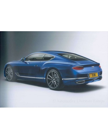 2018 BENTLEY CONTINENTAL GT RANGE BROCHURE GERMAN