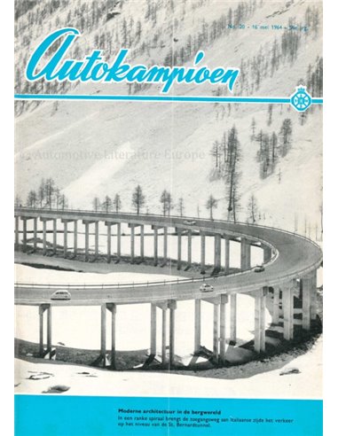 1964 AUTOKAMPIOEN MAGAZINE 20 NEDERLANDS