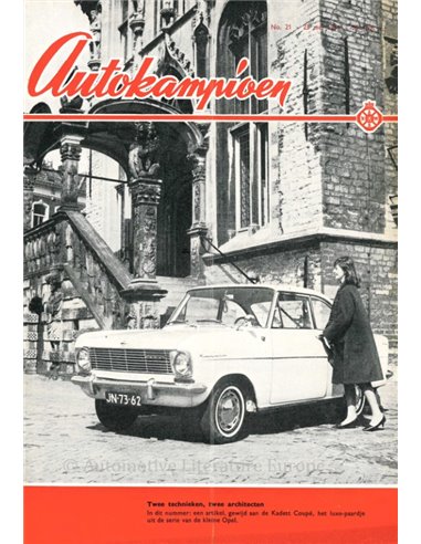 1964 AUTOKAMPIOEN MAGAZINE 21 NEDERLANDS