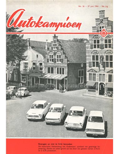 1964 AUTOKAMPIOEN MAGAZIN 26 NIEDERLÄNDISCH