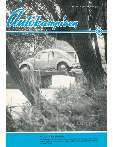 1964 AUTOKAMPIOEN MAGAZINE 27 DUTCH