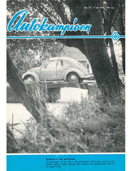 1964 AUTOKAMPIOEN MAGAZIN 27 NIEDERLÄNDISCH