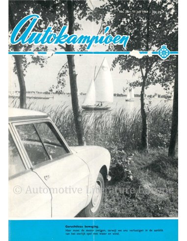 1964 AUTOKAMPIOEN MAGAZIN 28 NIEDERLÄNDISCH