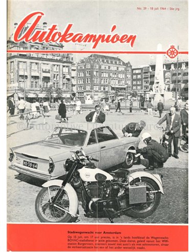 1964 AUTOKAMPIOEN MAGAZIN 29 NIEDERLÄNDISCH