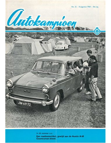 1964 AUTOKAMPIOEN MAGAZIN 32 NIEDERLÄNDISCH