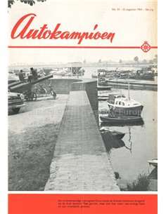1964 AUTOKAMPIOEN MAGAZINE 34 DUTCH