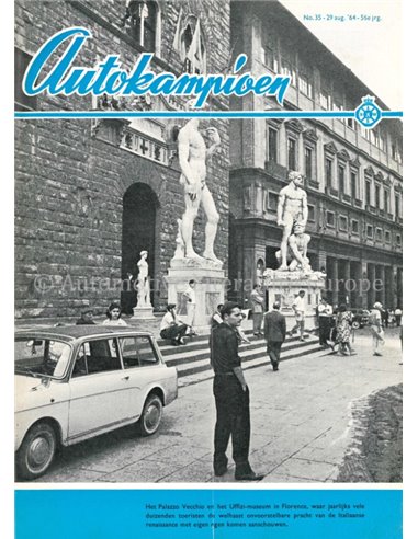 1964 AUTOKAMPIOEN MAGAZIN 35 NIEDERLÄNDISCH