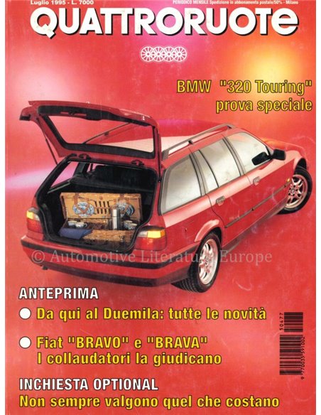 1995 QUATTRORUOTE MAGAZINE 477 ITALIAN