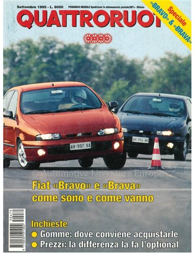 1995 QUATTRORUOTE MAGAZINE 479 ITALIAN