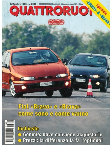 1995 QUATTRORUOTE MAGAZINE 479 ITALIAN