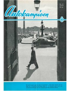 1964 AUTOKAMPIOEN MAGAZINE 40 DUTCH