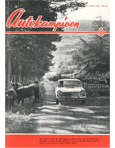 1964 AUTOKAMPIOEN MAGAZIN 42 NIEDERLÄNDISCH
