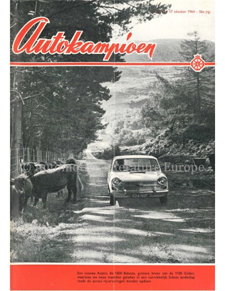 1964 AUTOKAMPIOEN MAGAZINE 42 NEDERLANDS