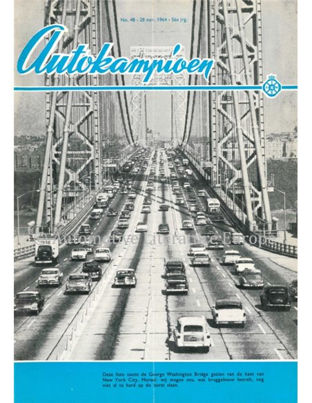 1964 AUTOKAMPIOEN MAGAZINE 48 NEDERLANDS