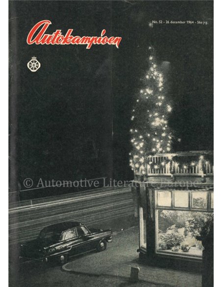 1964 AUTOKAMPIOEN MAGAZINE 52 DUTCH