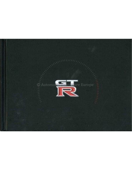 2009 NISSAN GT-R HARDCOVER BROCHURE DUTCH