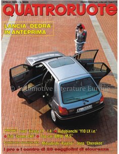 1989 QUATTRORUOTE MAGAZINE 402 ITALIAN