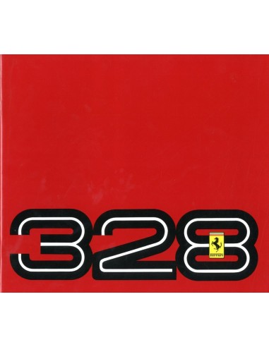 1988 FERRARI 328 GTB & GTS BROCHURE 394/85