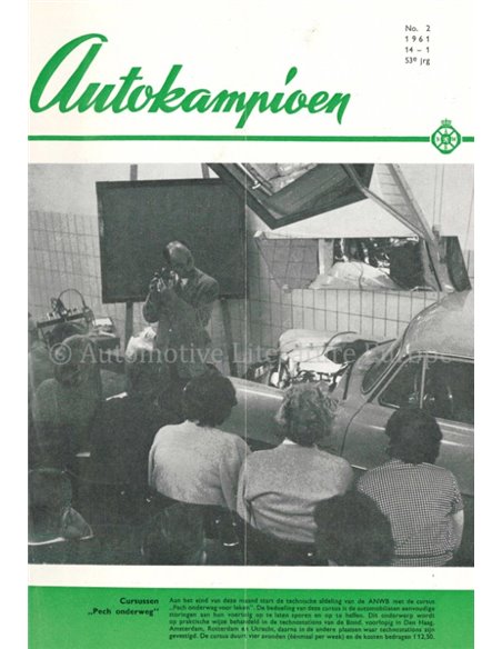 1961 AUTOKAMPIOEN MAGAZINE 2 NEDERLANDS