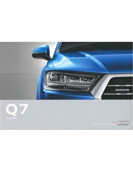 2015 AUDI Q7 BROCHURE DUTCH