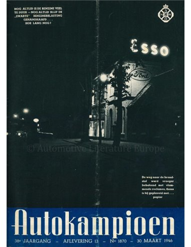 1946 AUTOKAMPIOEN MAGAZINE 13 DUTCH