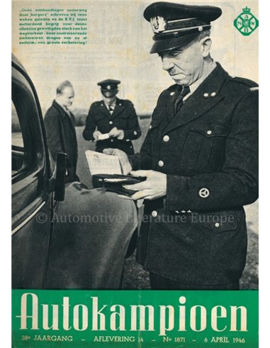 1946 AUTOKAMPIOEN MAGAZINE 14 DUTCH