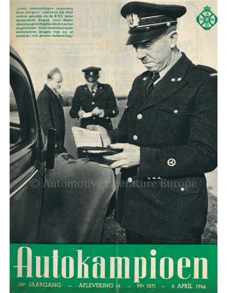 1946 AUTOKAMPIOEN MAGAZINE 14 DUTCH
