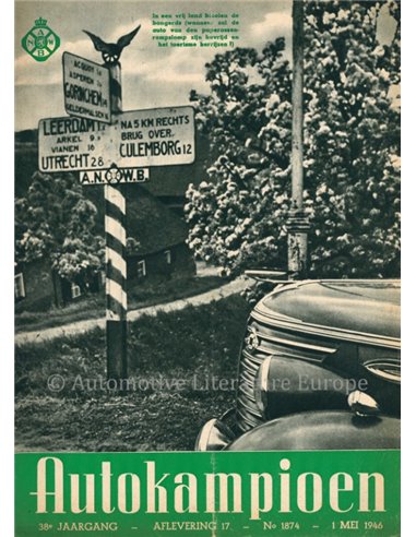 1946 AUTOKAMPIOEN MAGAZIN 17 NIEDERLÄNDISCH
