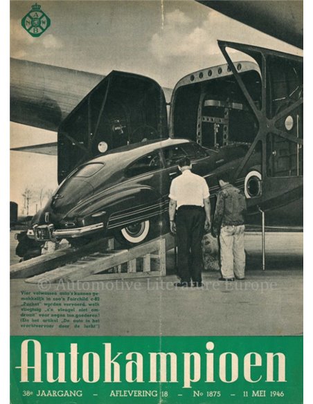 1946 AUTOKAMPIOEN MAGAZIN 18 NIEDERLÄNDISCH