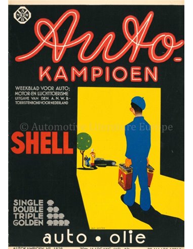 1936 AUTOKAMPIOEN MAGAZINE 13 NEDERLANDS