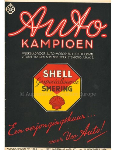 1936 AUTOKAMPIOEN MAGAZINE 47 DUTCH