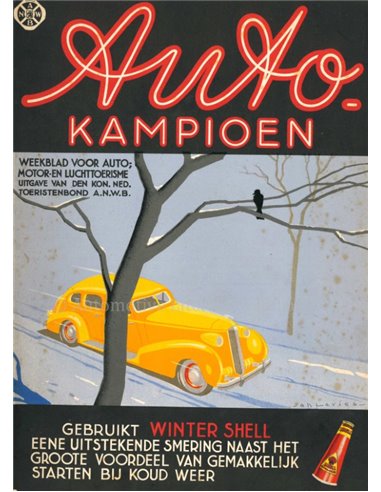 1938 AUTOKAMPIOEN MAGAZIN 9 NIEDERLÄNDISCH