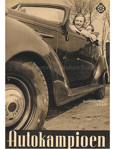 1940 AUTOKAMPIOEN MAGAZIN 3 NIEDERLÄNDISCH