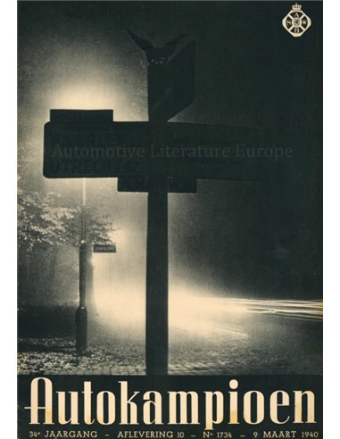 1940 AUTOKAMPIOEN MAGAZIN 10 NIEDERLÄNDISCH