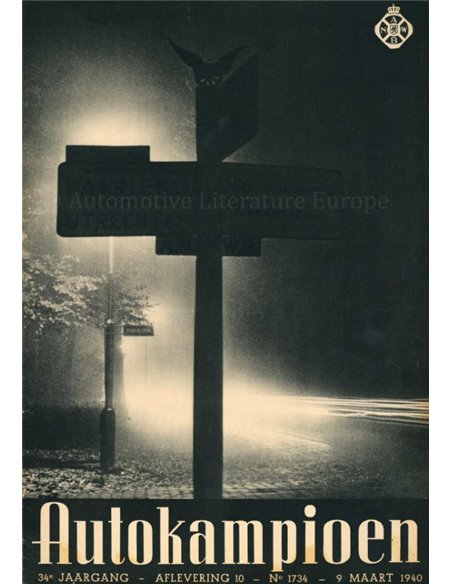 1940 AUTOKAMPIOEN MAGAZINE 10 NEDERLANDS