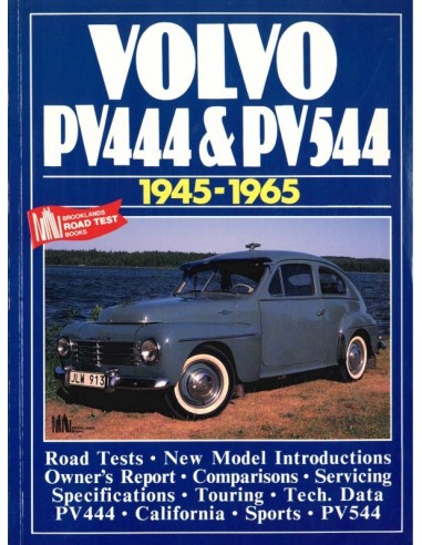 1945 - 19651945 - 1965 VOLVO PV444 & PV544 - BROOKLANDS - BOOK VOLVO PV444 & PV 544 - BROOKLANDS - BOOK