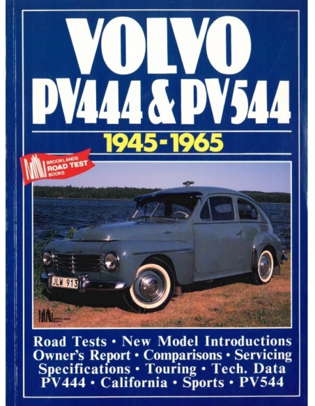 1945 - 1965 VOLVO PV444 & PV 544 - BROOKLANDS - BUCH