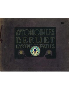 1914 BERLIET AUTOMOBILES PROSPEKT DEUTSCH