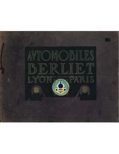 1914 BERLIET AUTOMOBILES PROSPEKT DEUTSCH