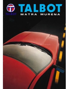 1982 MATRA MURENA PROSPEKT NIEDERLÄNDISCH