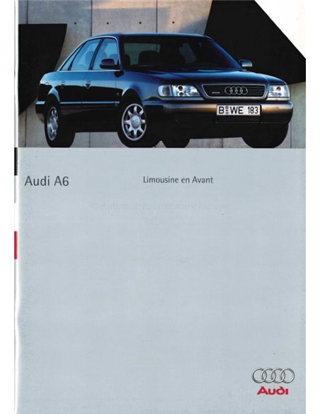 1995 AUDI A6 AVANT BROCHURE DUTCH